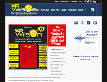 Tablet Screenshot of getawilson.com